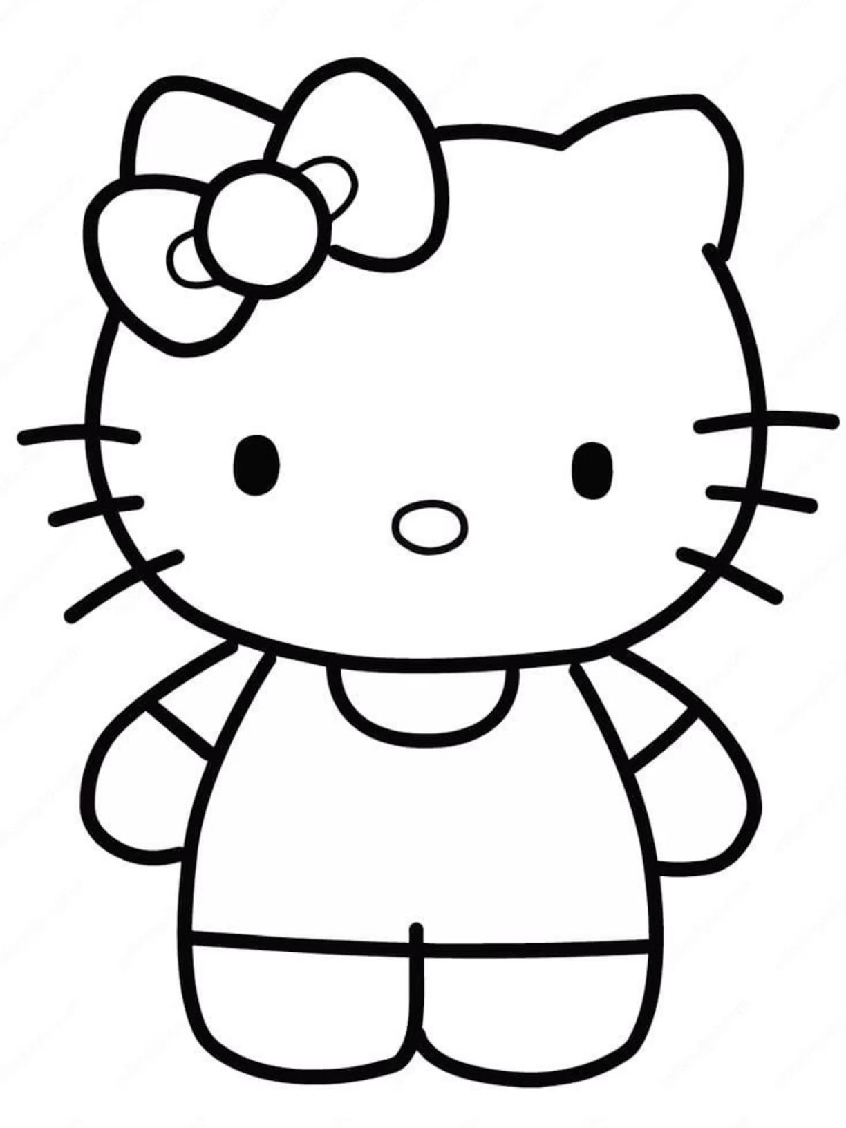 hello kitty vorlage-titelbild